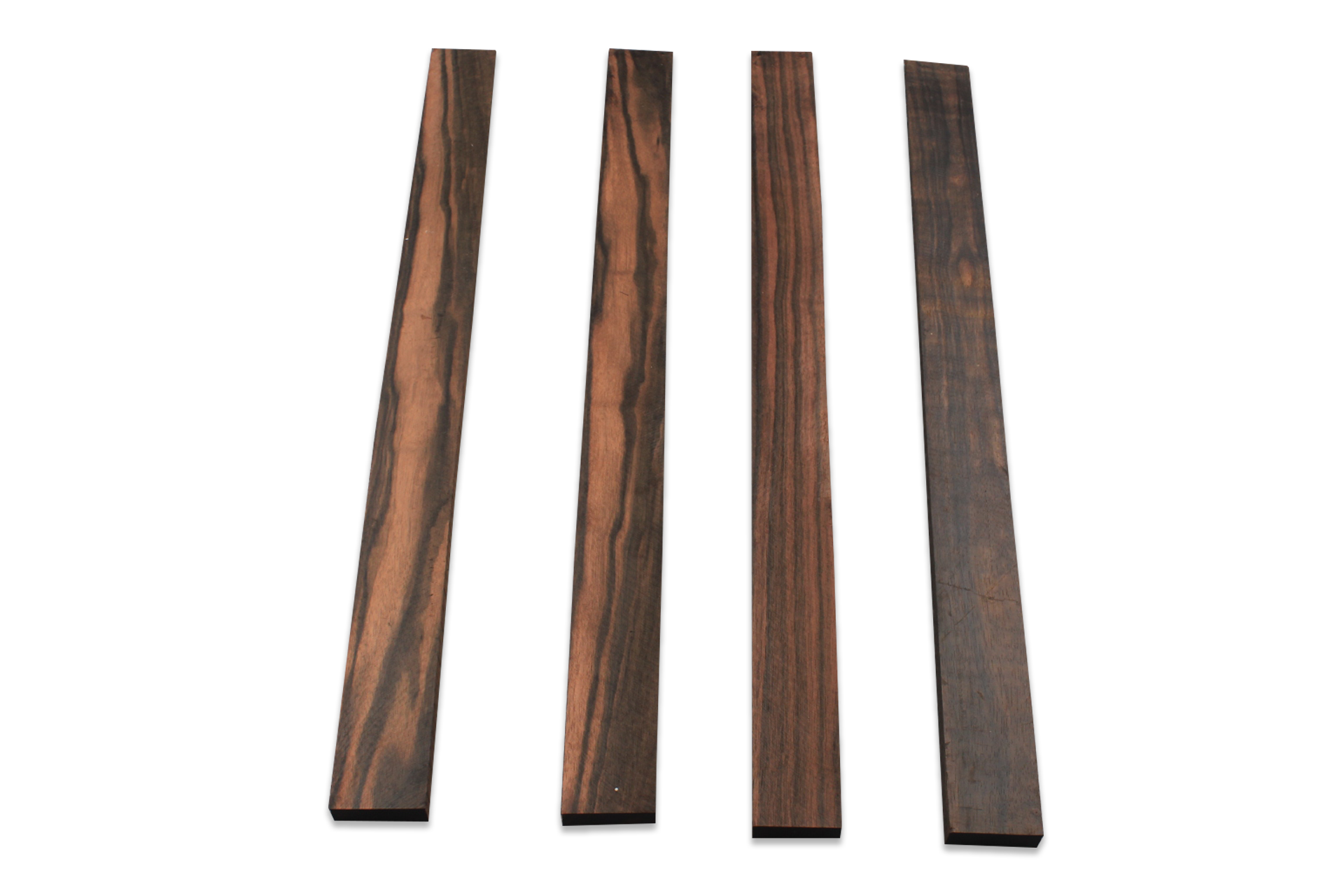 macassar ebony wood splices snooker cue butt splices