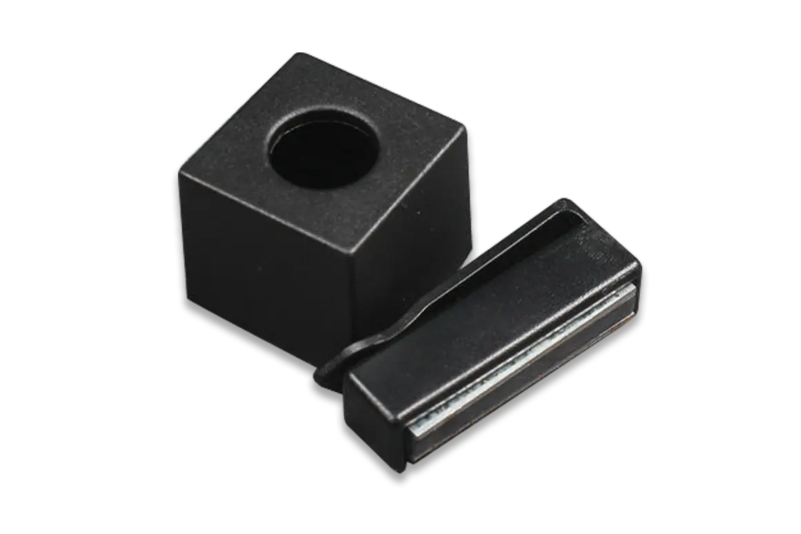 magnetic snooker / pool cue chalk holder with belt clip WOODS CUES