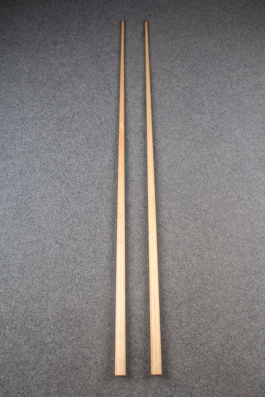 1 piece maple english 8 ball pool break cue WOODS CUES