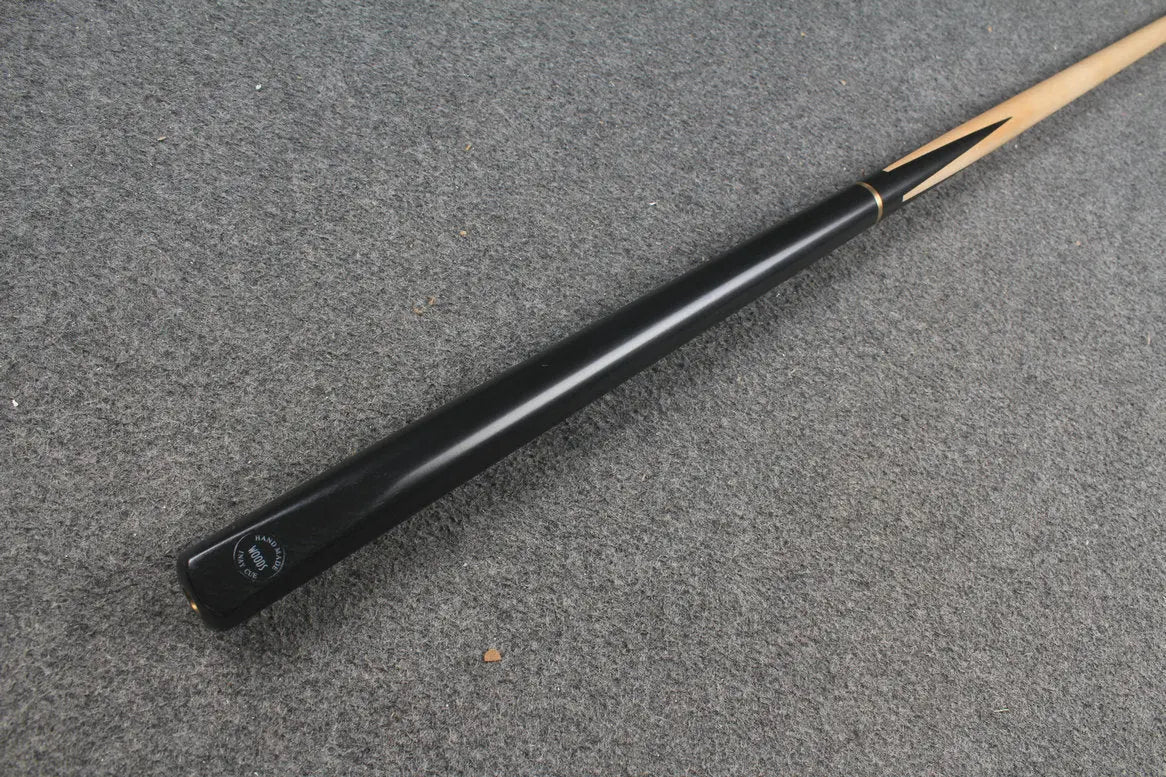 3/4 handmade maple snooker pool cue WOODS CUES