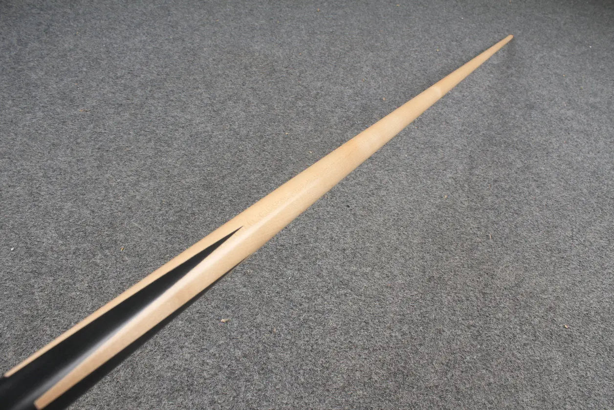 3/4 handmade maple snooker pool cue WOODS CUES