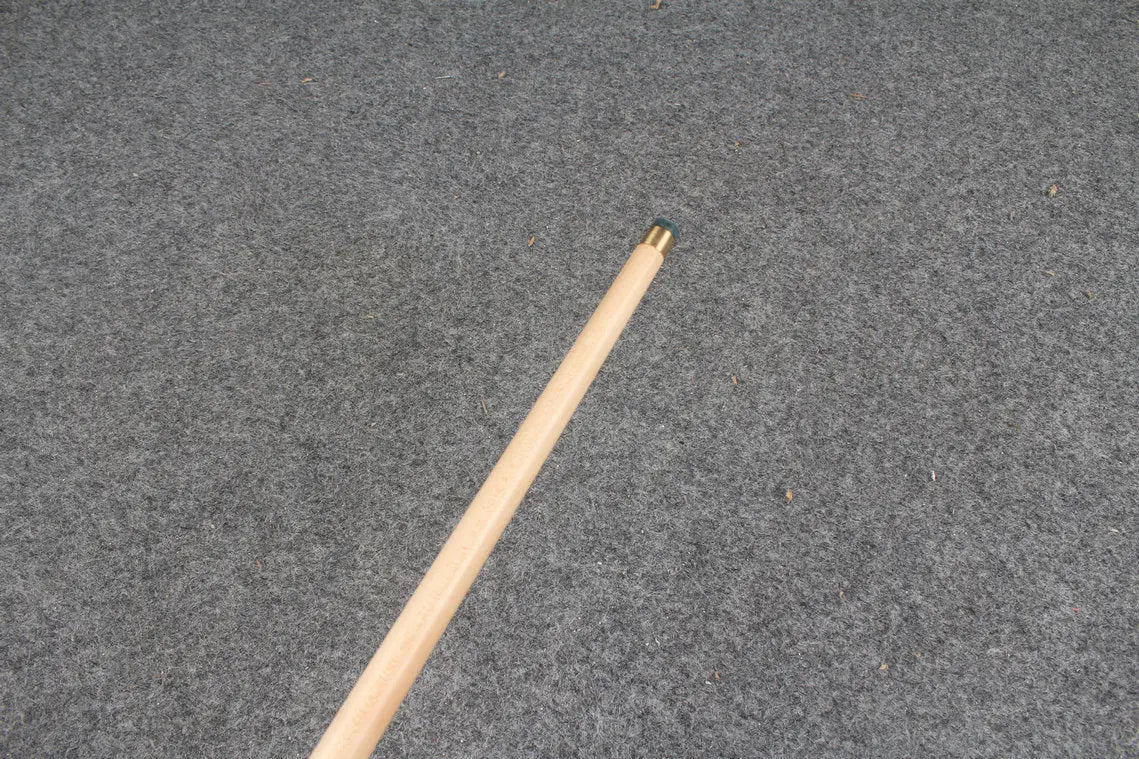 3/4 handmade maple snooker pool cue WOODS CUES