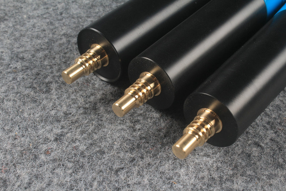 peradon cues telescopic extension, mini butt connecter - various length WOODS CUES