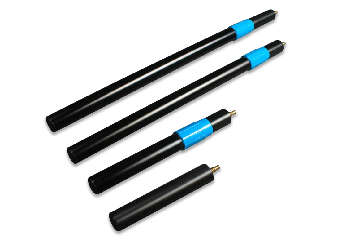 peradon cues telescopic extension, mini butt - various length