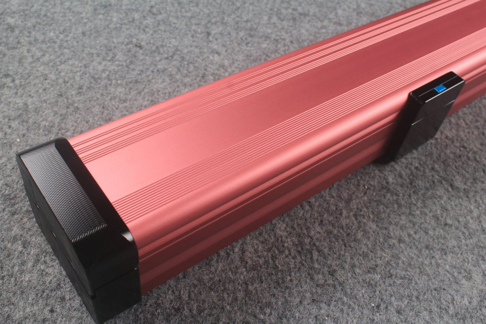 3/4 Premium Aluminium Snooker Cue Case – 2 Slots, Adjustable 120.5/124.8cm Interior