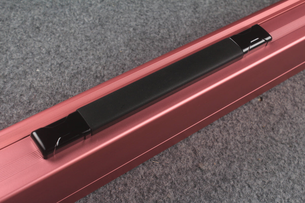 3/4 Premium Aluminium Snooker Cue Case – 2 Slots, Adjustable 120.5/124.8cm Interior
