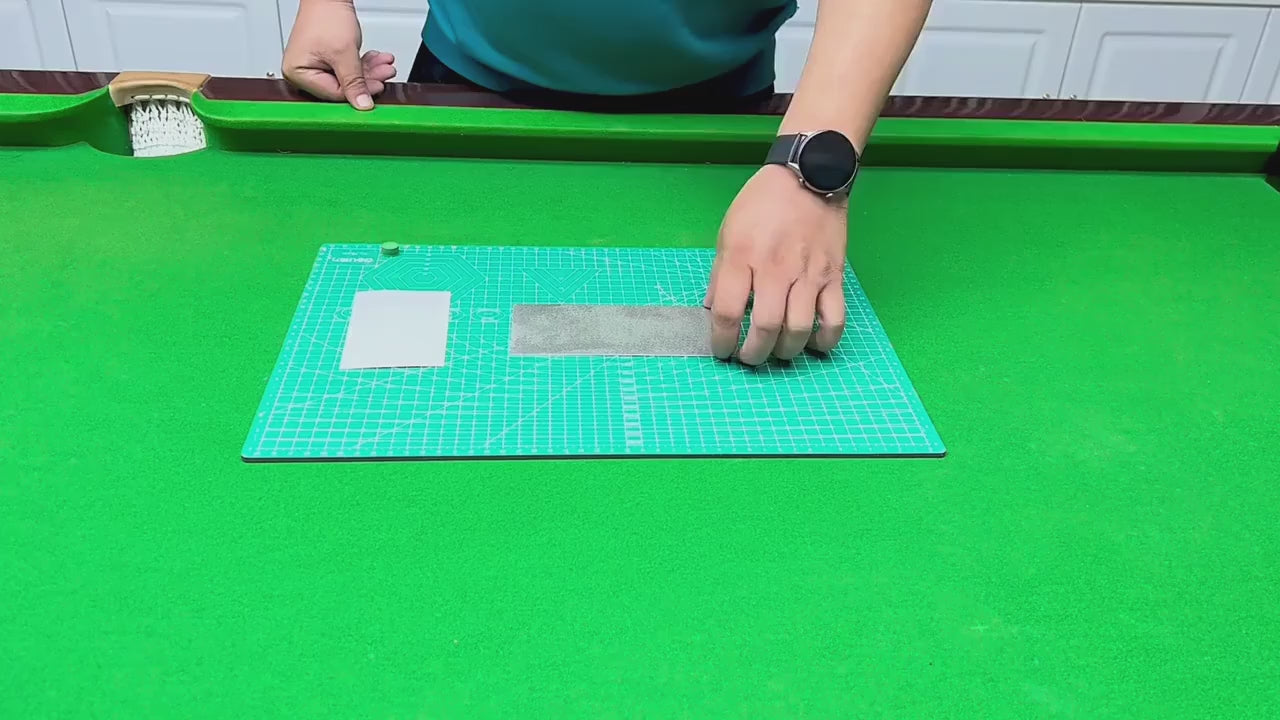 Pool Cue Tip Shaper Metal Polishing Board