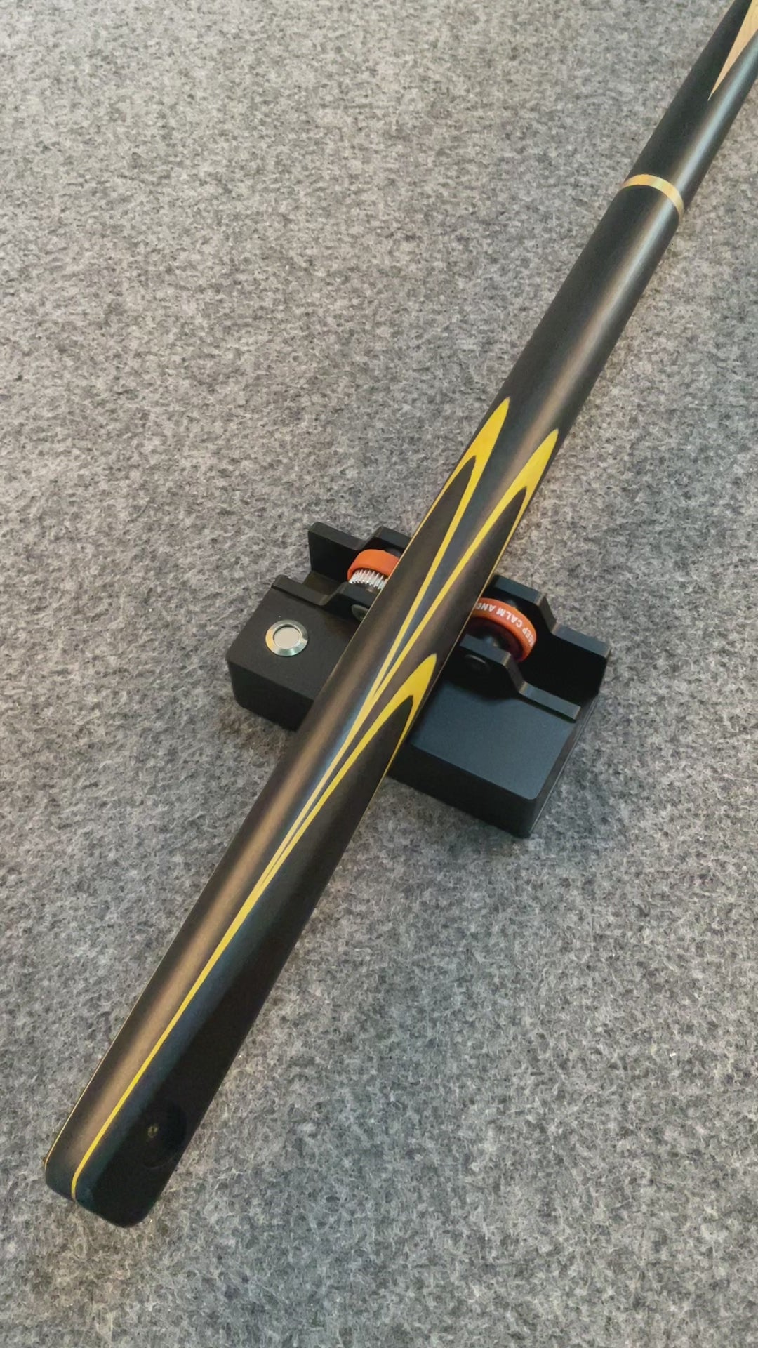 Pool Cue Straightness Detection System Tool Electric spinning Wheels 2 Pcs/Set