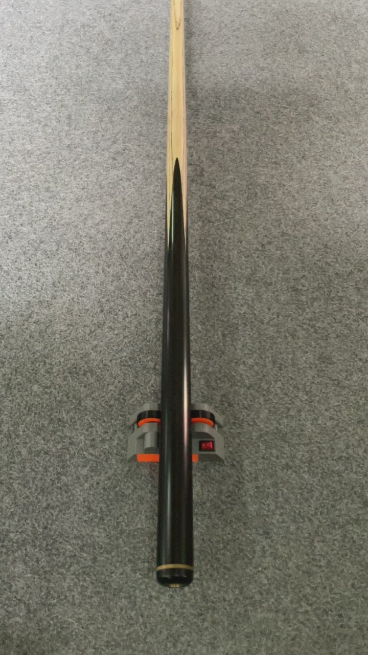 1 piece ash inlay chinese 8 ball pool cue #9645