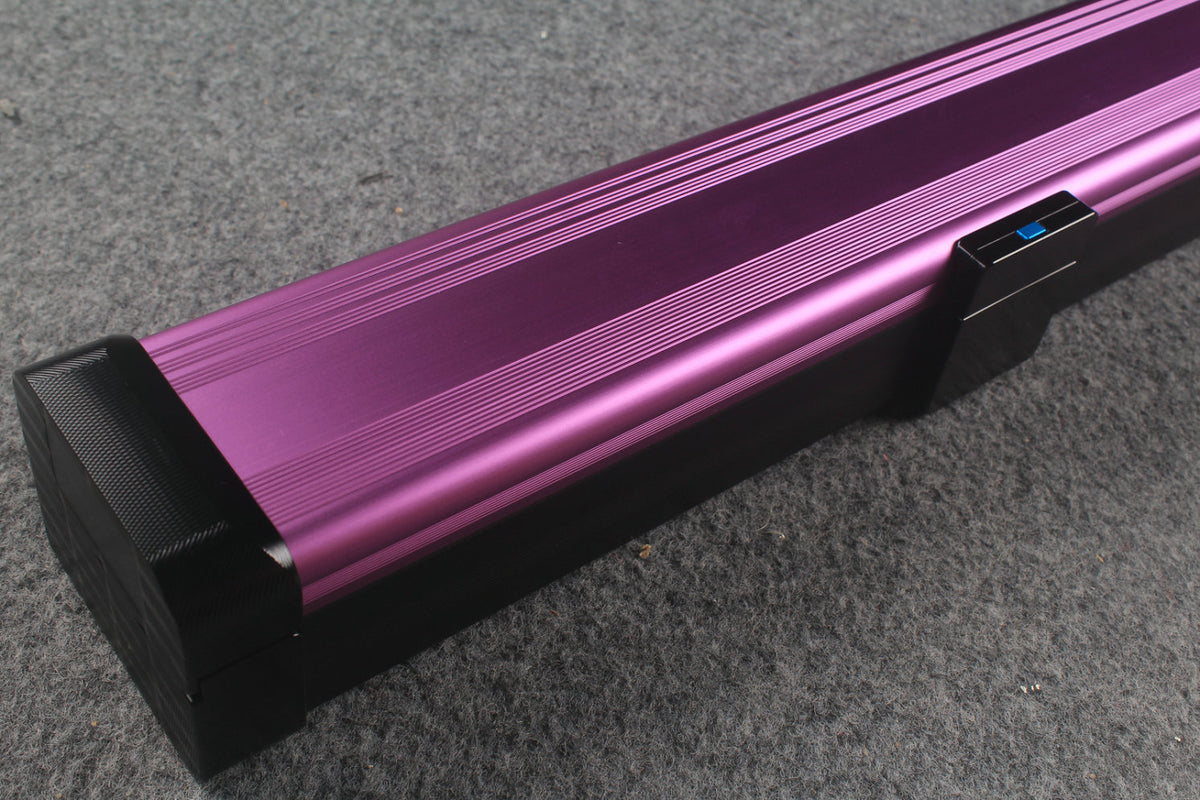 3/4 Premium Aluminium Snooker Cue Case – 2 Slots, Adjustable 120.5/124.8cm Interior