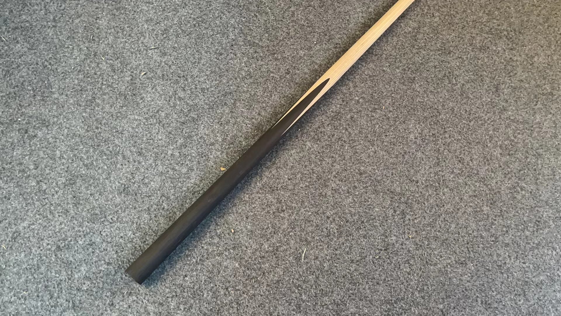 raw snooker cue ,half finish ash cue blank