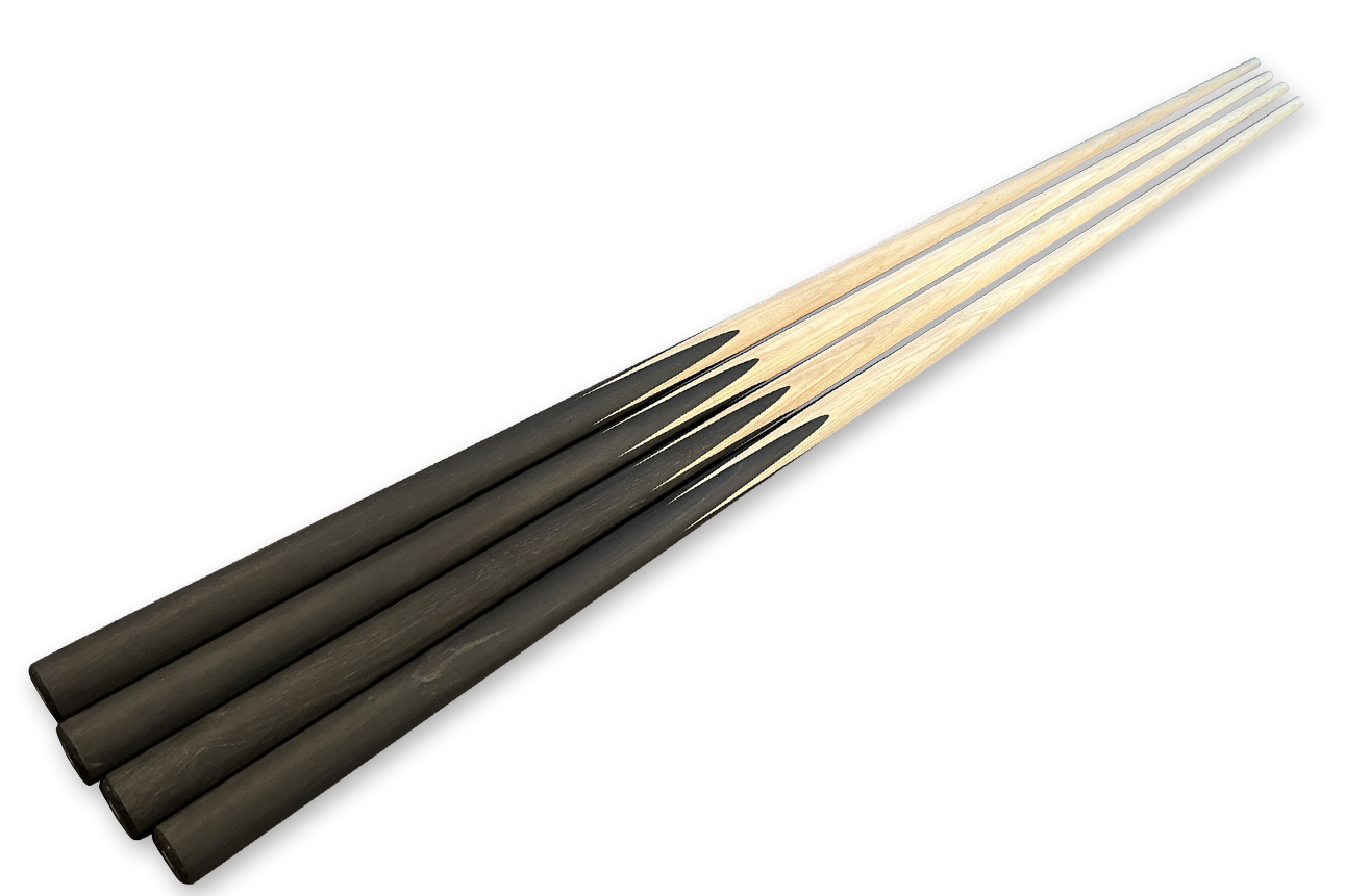 raw snooker cue ,half finish ash cue blank