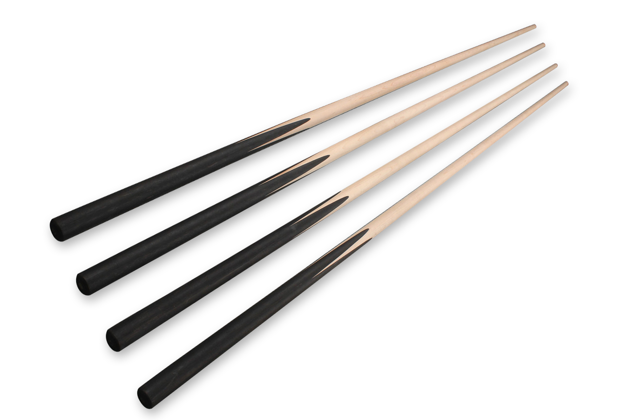 raw snooker cue ,half finish maple cue blank