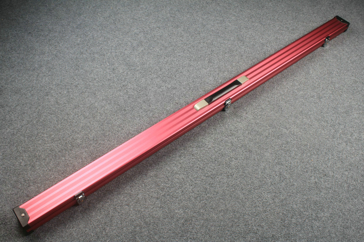 one piece professional aluminium lockable cue case