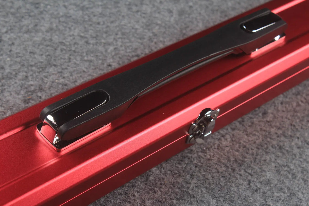 one piece professional aluminium cue case WOODS CUES