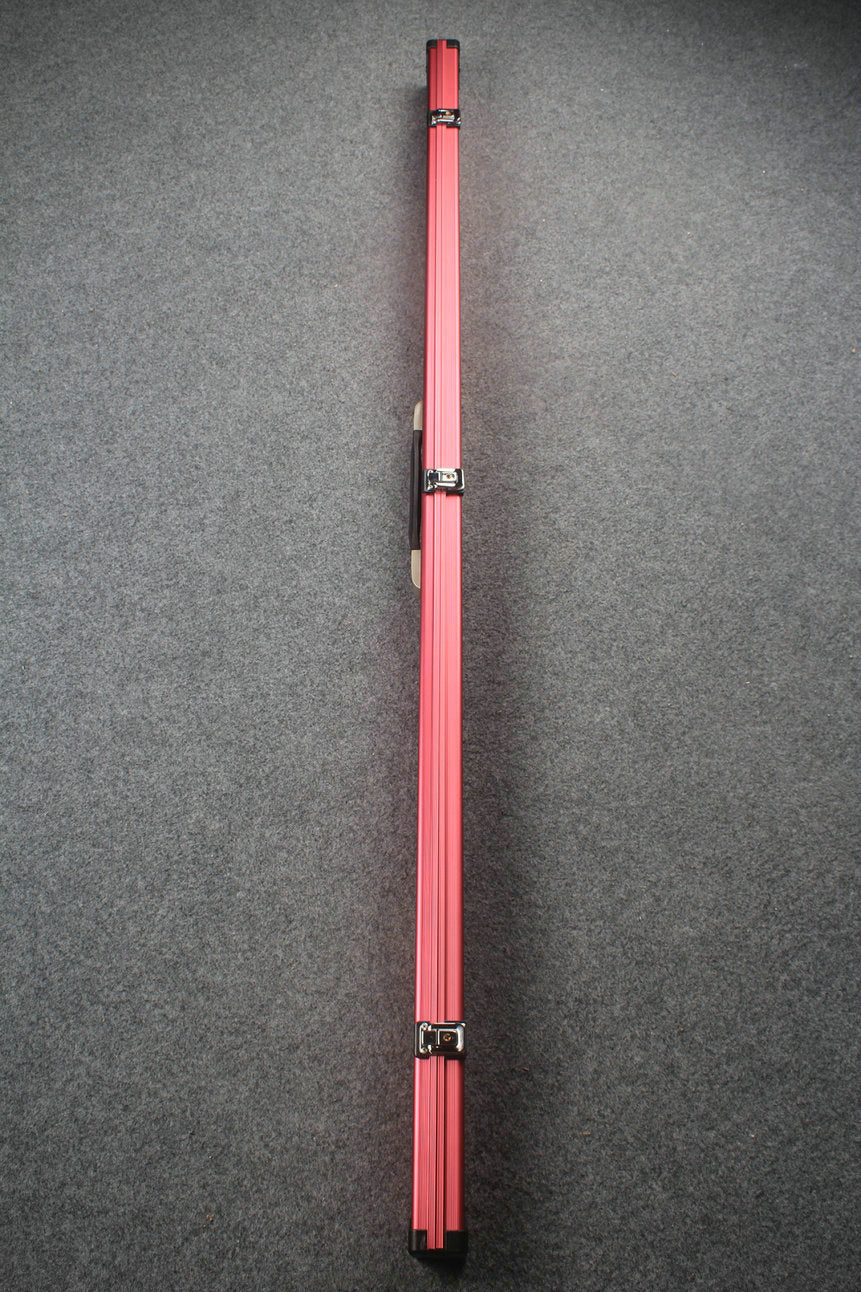one piece professional aluminium lockable cue case
