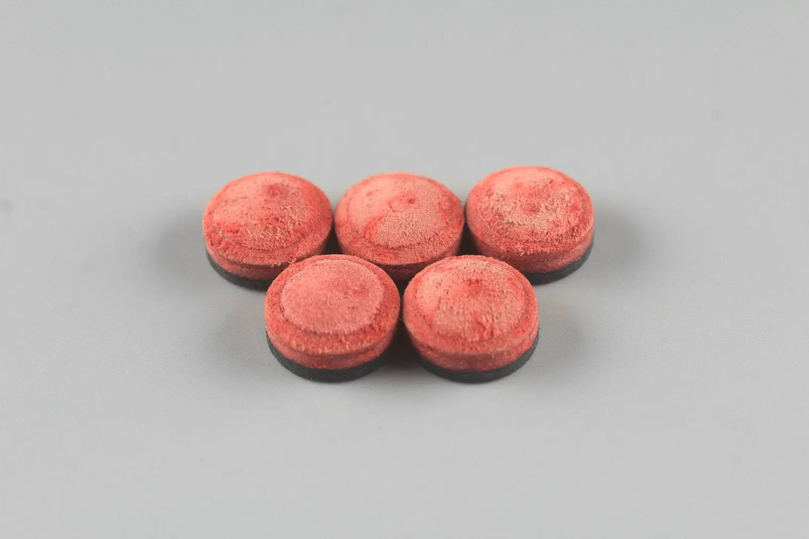 11 mm Woods Cues Tips Pig Skin Layered Tips - Red WOODS CUES