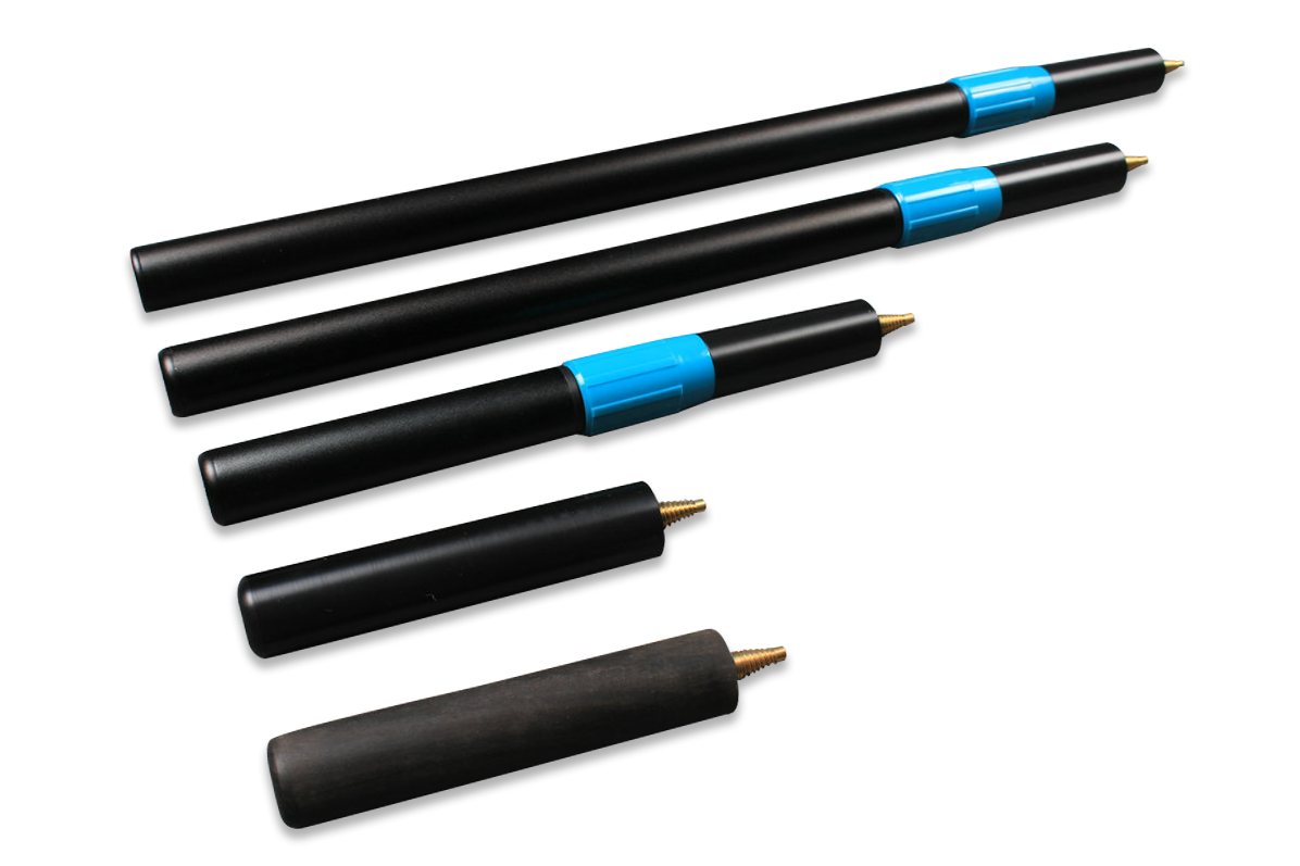 robert osborne cues telescopic extension, mini butt - various length