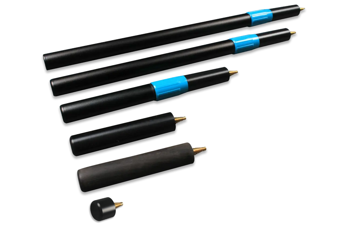 robert osborne cues telescopic extension, mini butt - various length