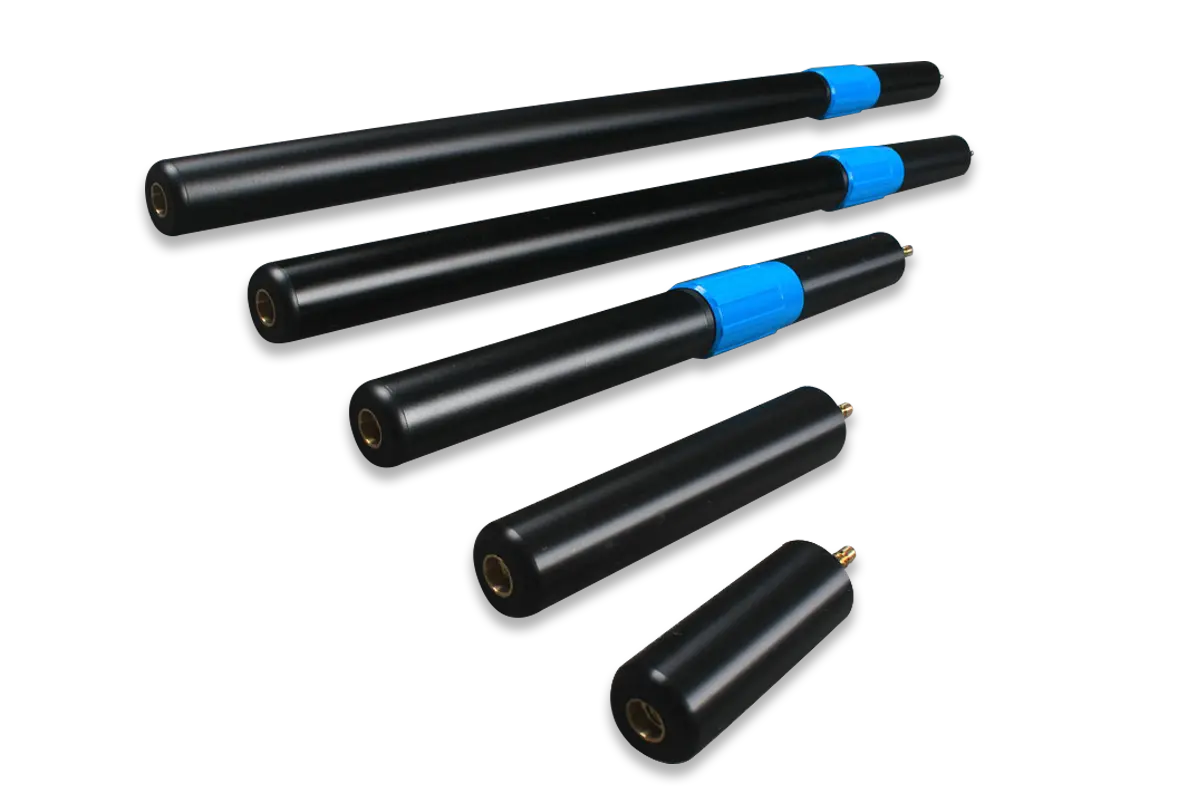 robert osborne cues telescopic extension connecter - various length WOODS CUES