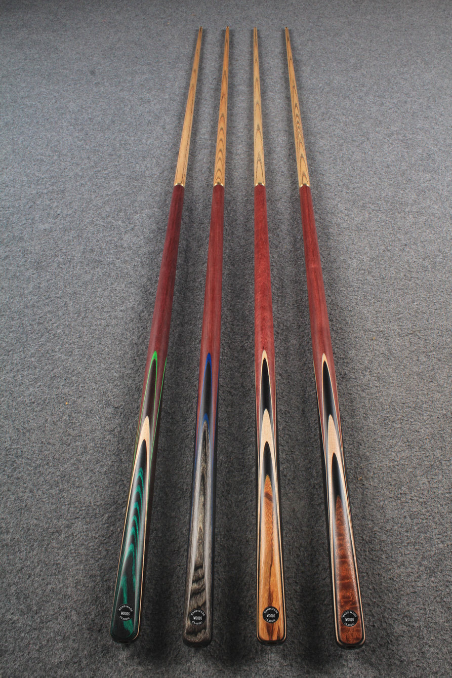 1/2 ash english pool cue WOODS CUES