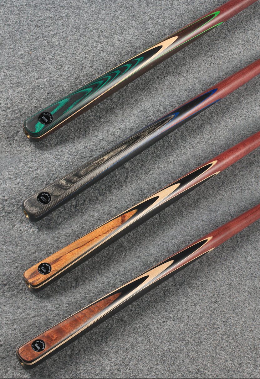 1/2 ash english pool cue WOODS CUES