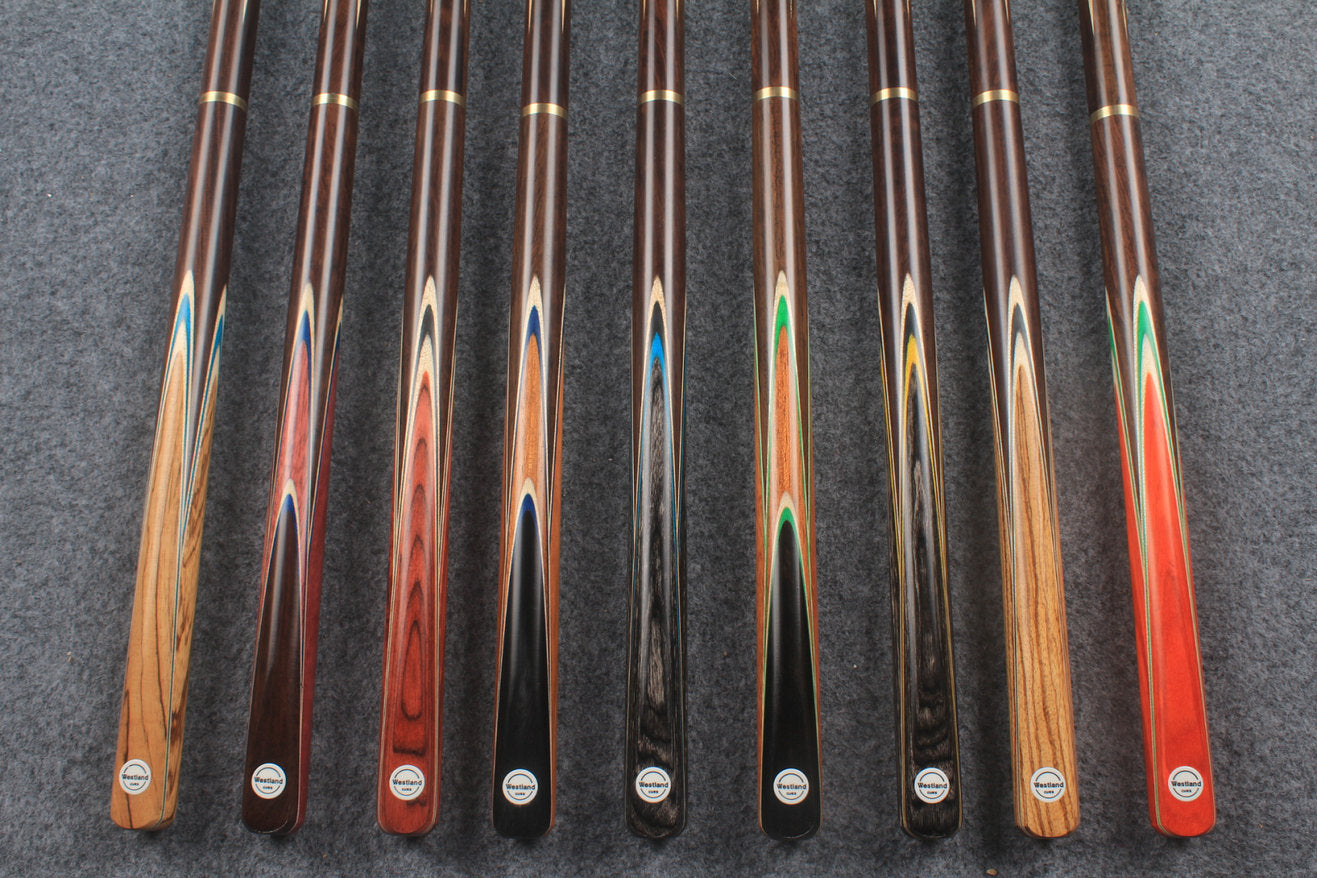 3/4 ash snooker cue
