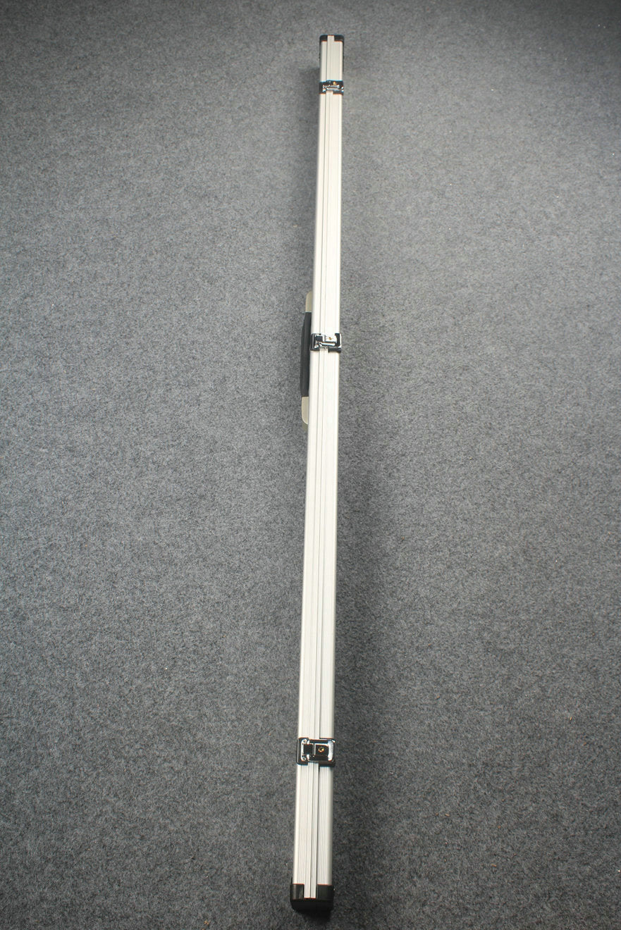 one piece professional aluminium lockable cue case