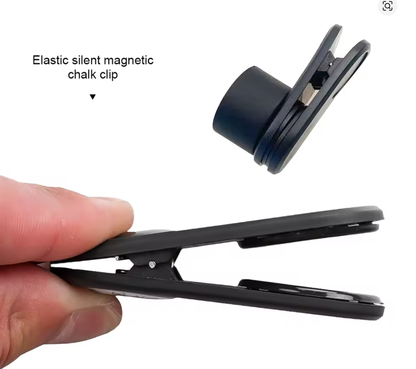 Magnetic Round / Square Chalk Holder Silent Storage Clip WOODS CUES