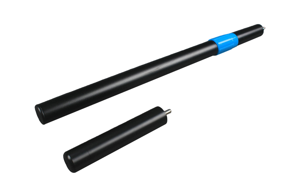snooker cues telescopic extension, mini butt- steel joint