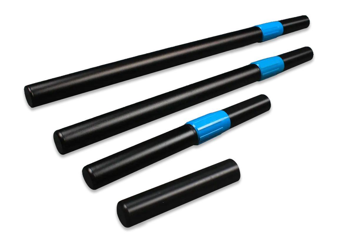snooker cues telescopic extension, mini butt without joint - various length