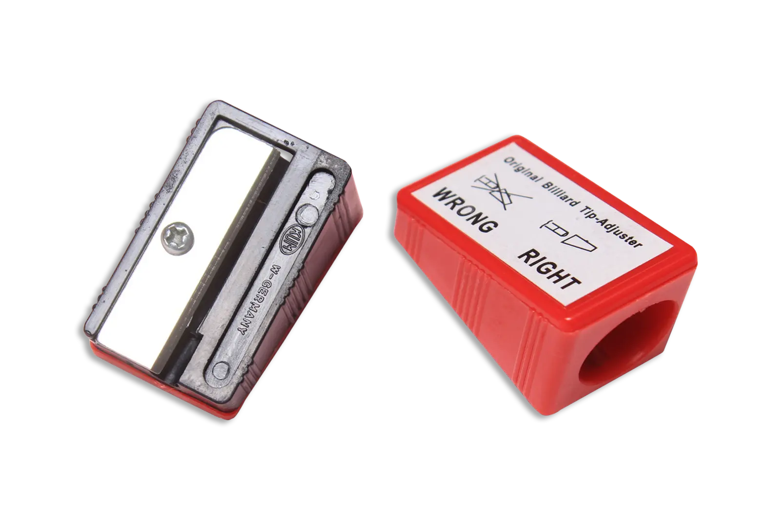 snooker/pool cue tip trimmer/ sharpener