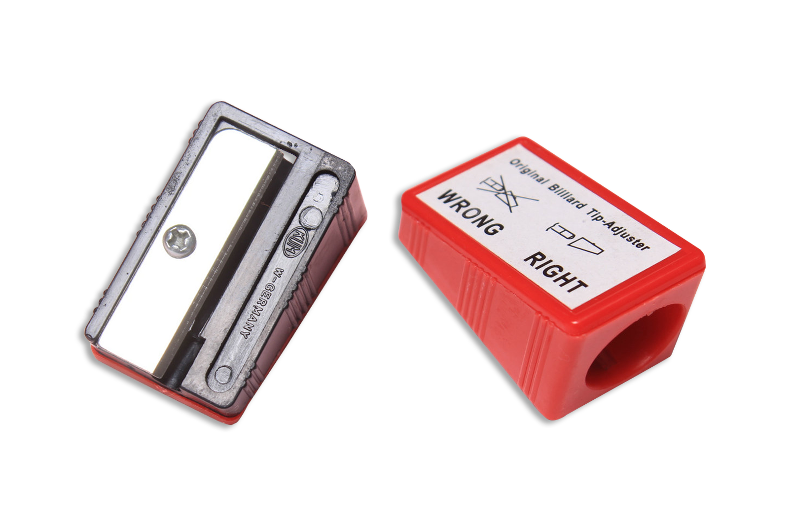 snooker/pool cue tip trimmer/ sharpener