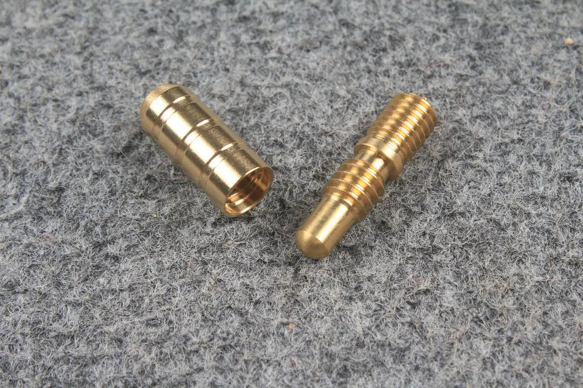 cue butt end joint brass pin and socket for SD mini butt or extension