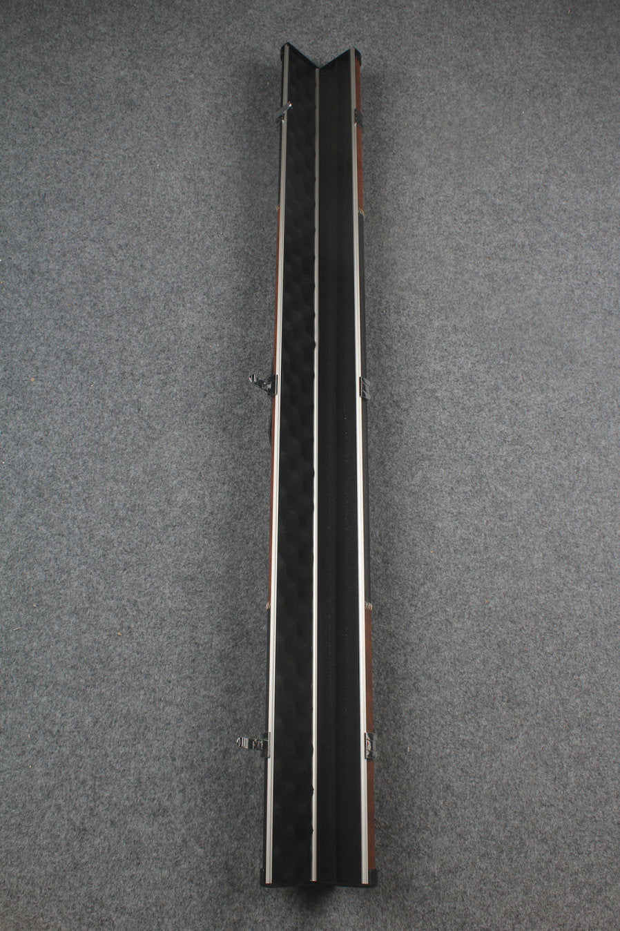 3/4 leather case aluminium construction with 2 slots ~halo style