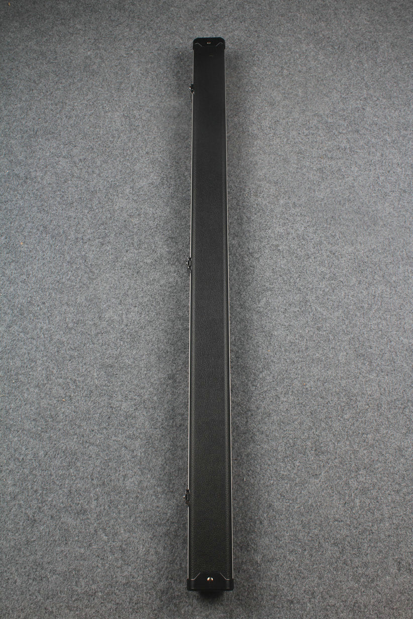 3/4 leather case aluminium construction with 2 slots ~halo style