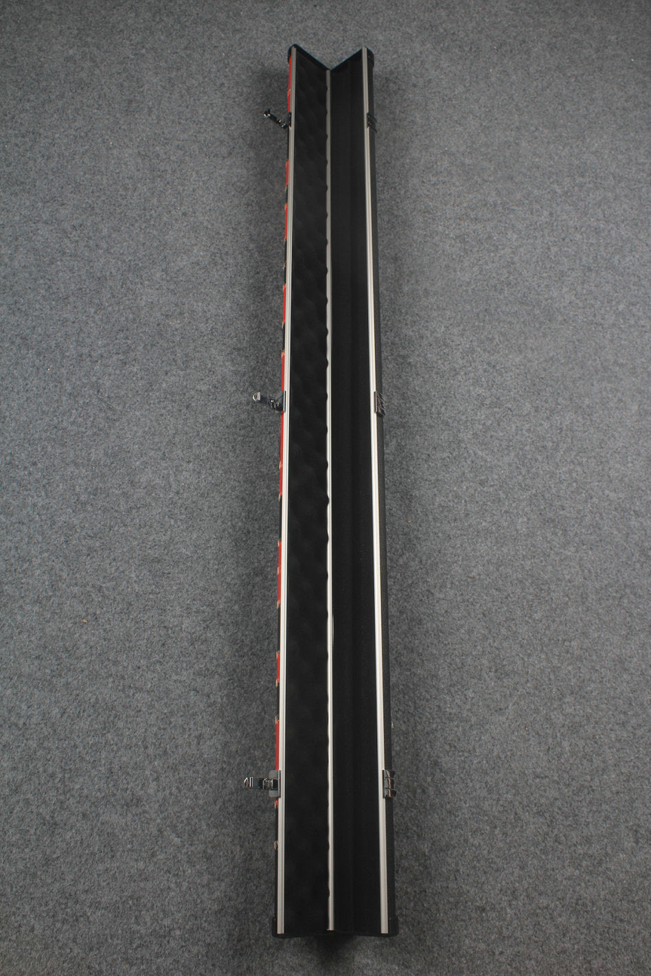 3/4 leather case aluminium construction with 2 slots ~halo style