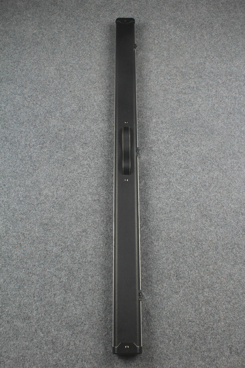 3/4 leather case aluminium construction with 2 slots ~halo style