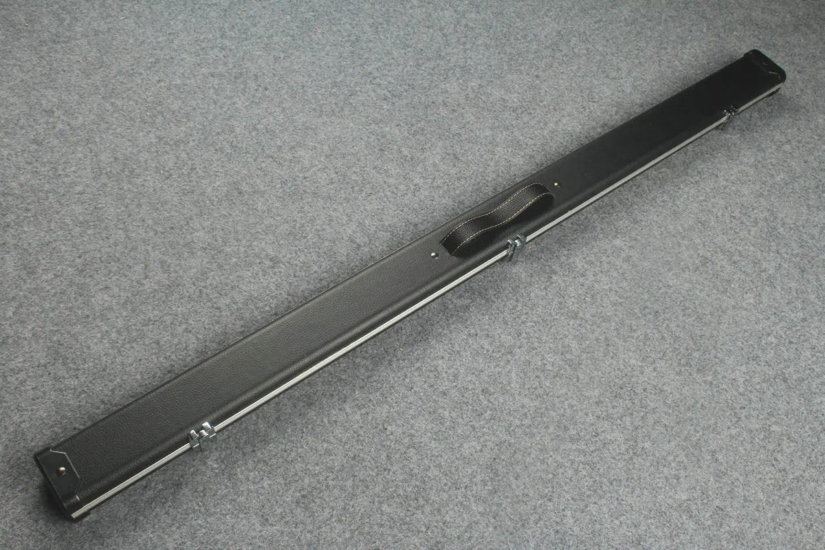 3/4 leather case aluminium construction with 2 slots ~halo style WOODS CUES