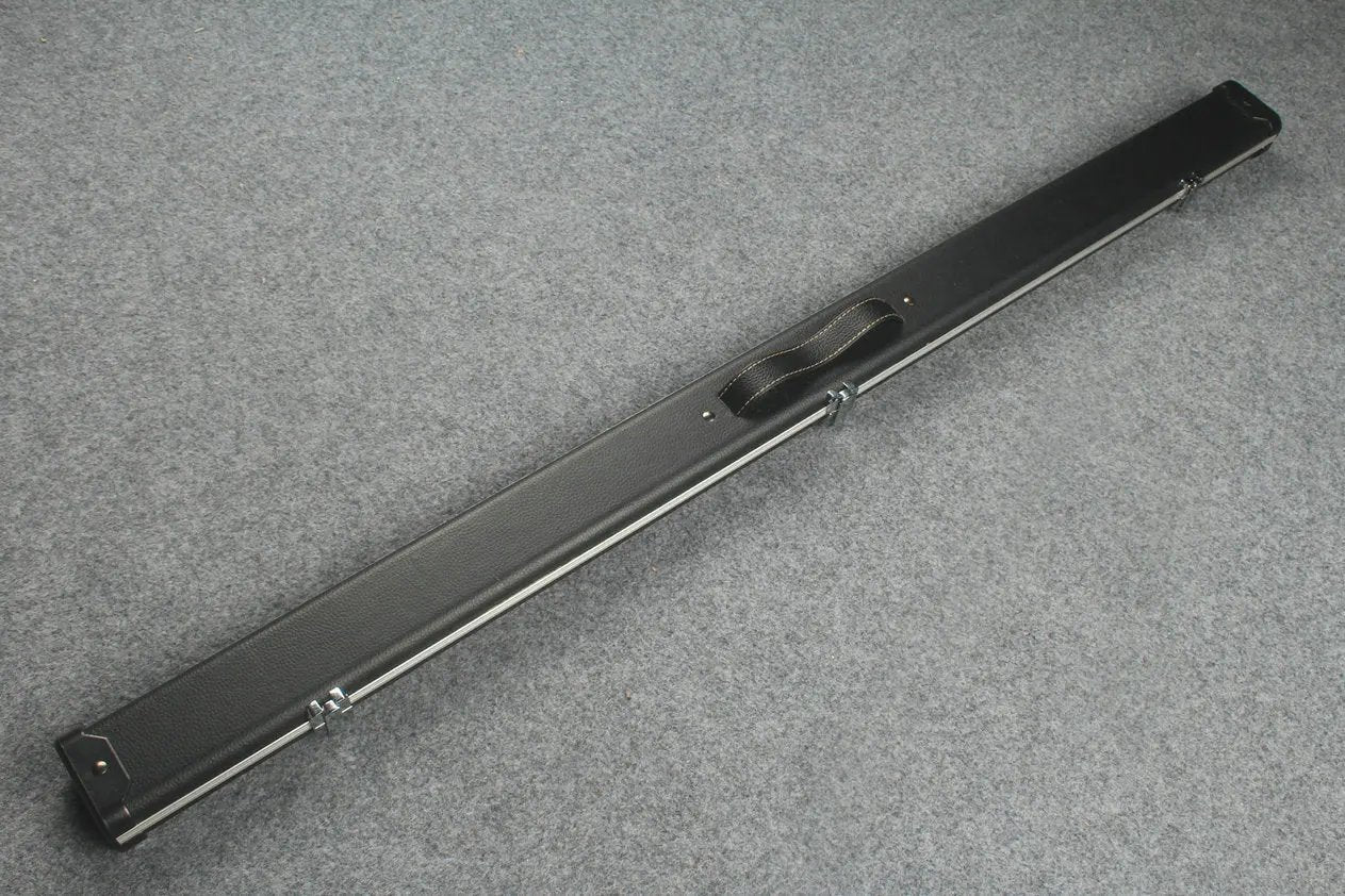 3/4 leather case aluminium construction with 2 slots ~halo style WOODS CUES