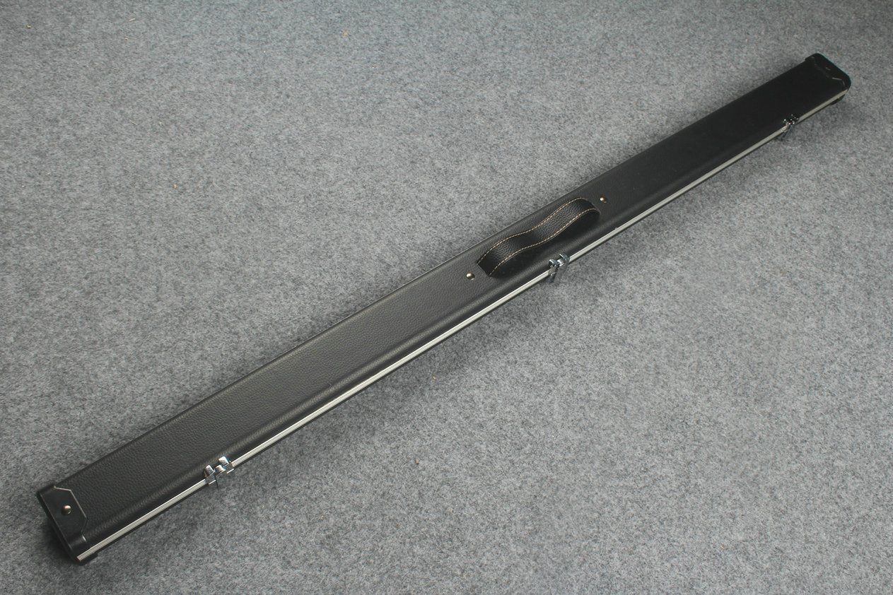 3/4 leather case aluminium construction with 2 slots ~halo style