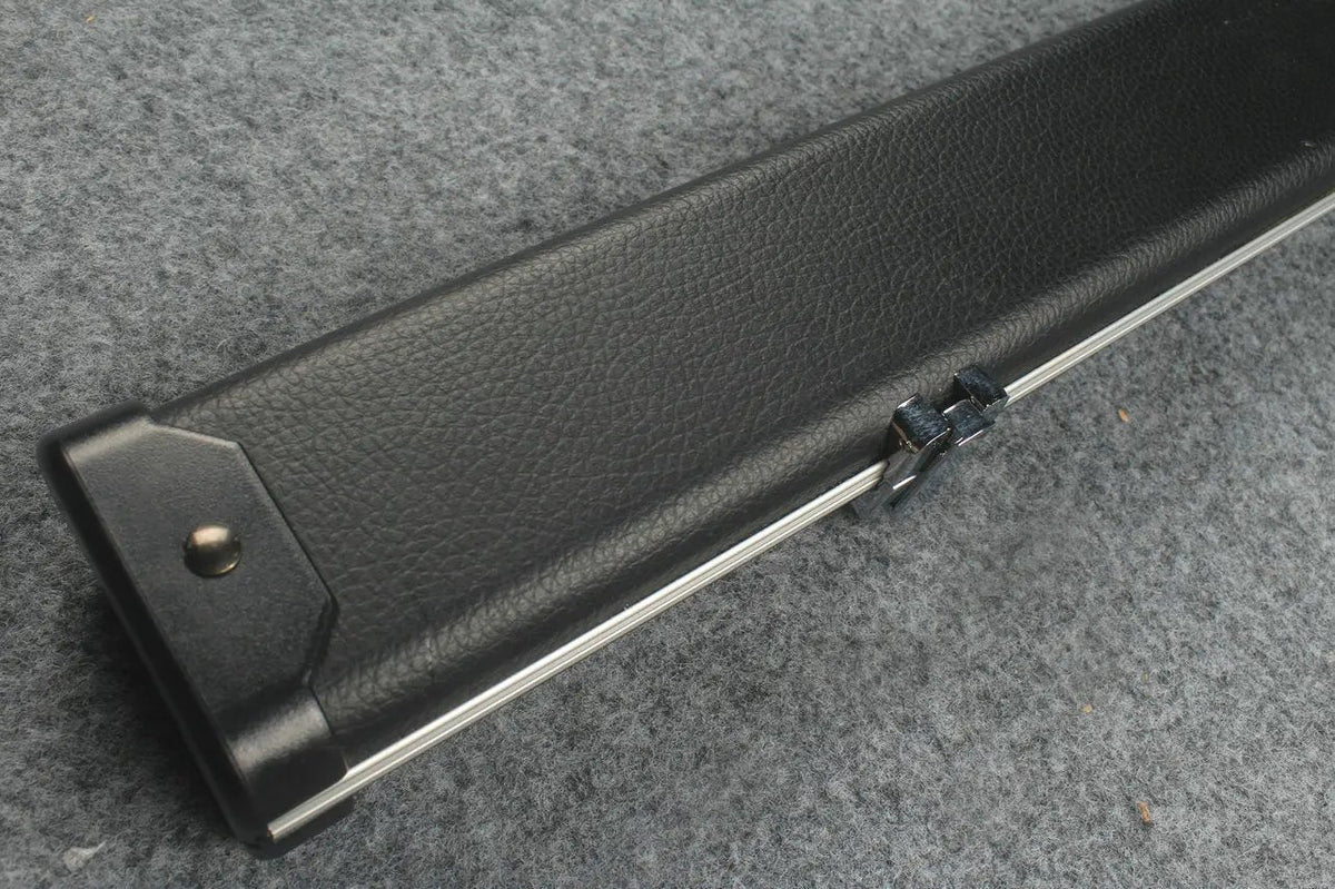 3/4 leather case aluminium construction with 2 slots ~halo style WOODS CUES