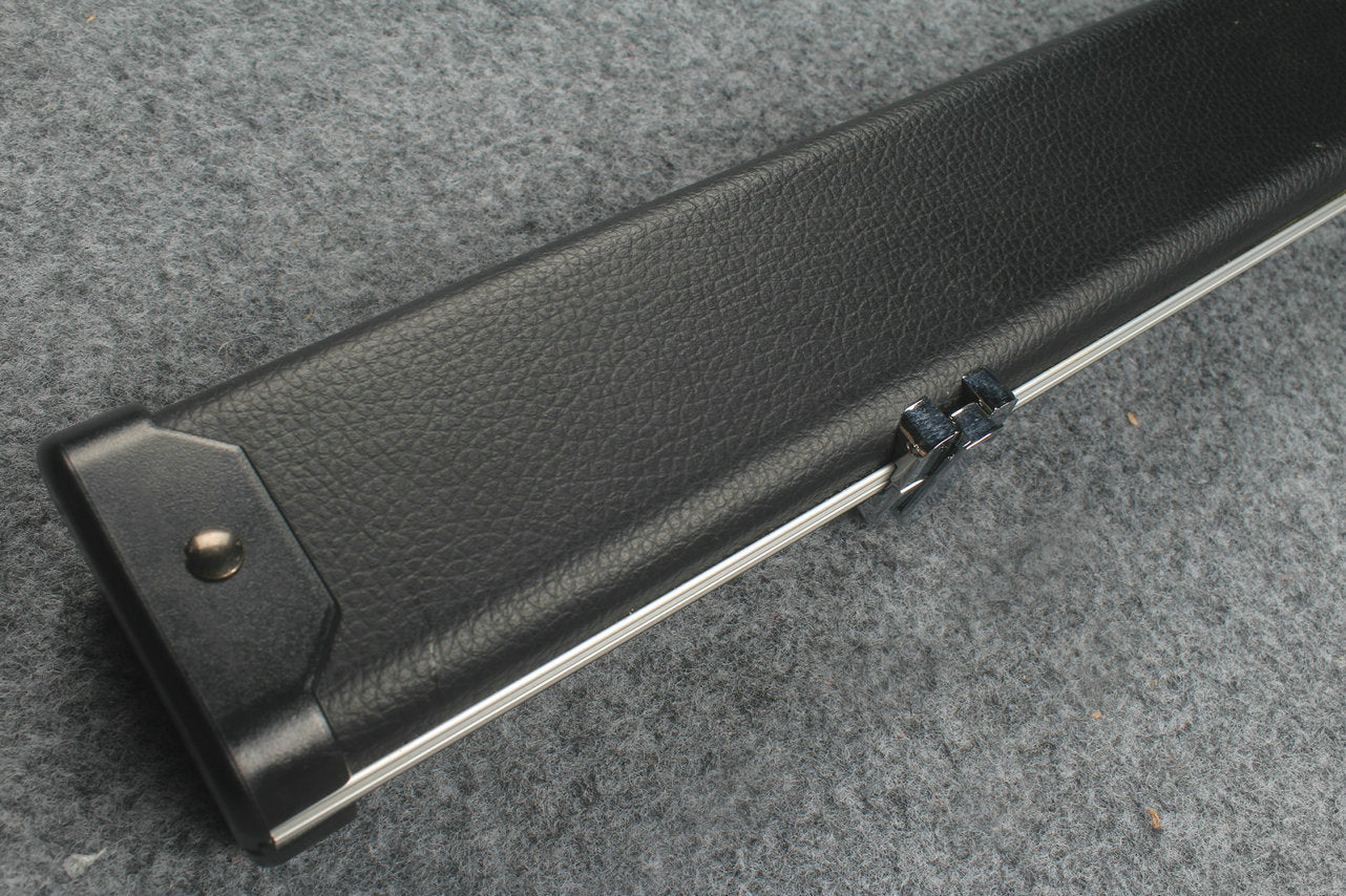 3/4 leather case aluminium construction with 2 slots ~halo style