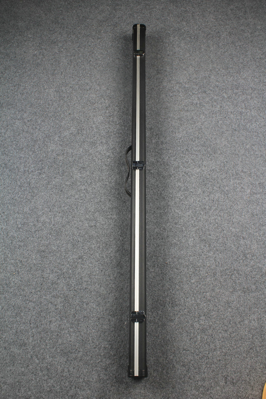 3/4 leather case aluminium construction with 2 slots ~halo style