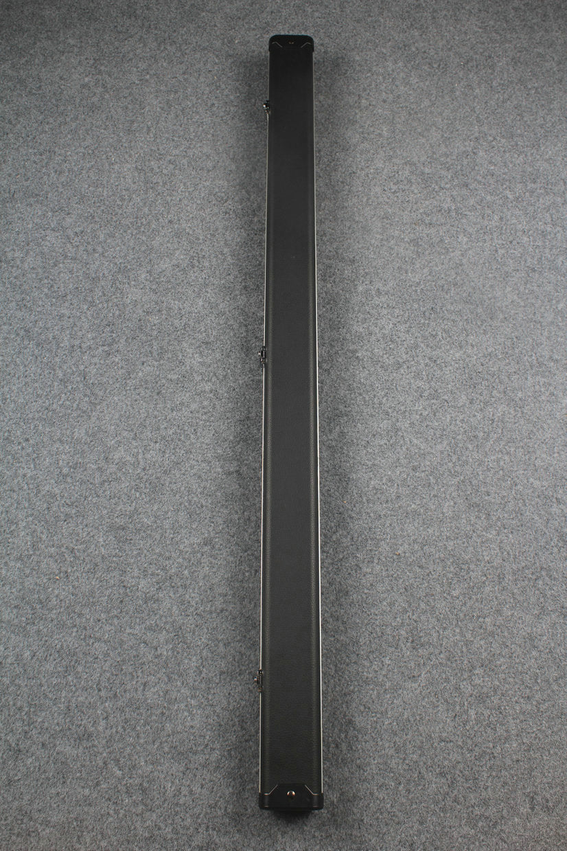 3/4 leather case aluminium construction with 2 slots ~halo style