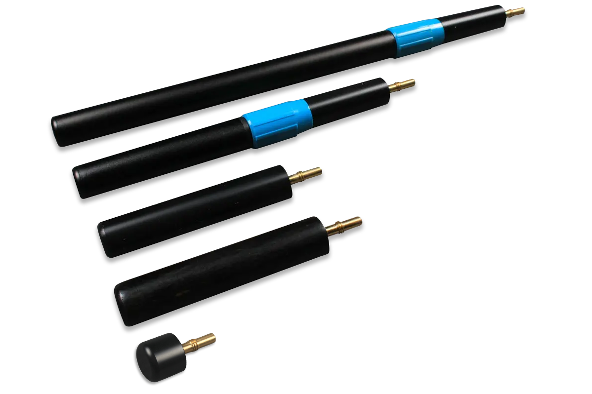 ton praram iii cues telescopic extension, mini butt - various length