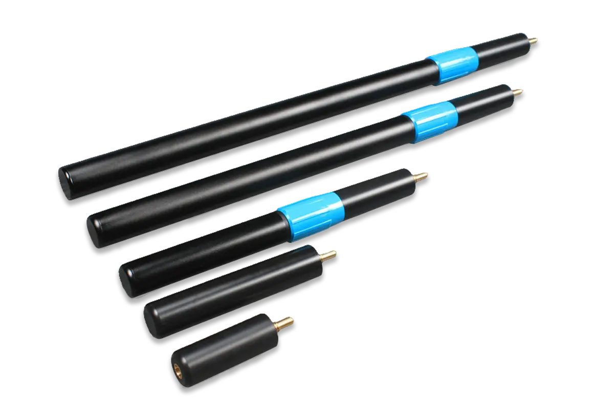 trevor white cues telescopic extension, mini butt - various length
