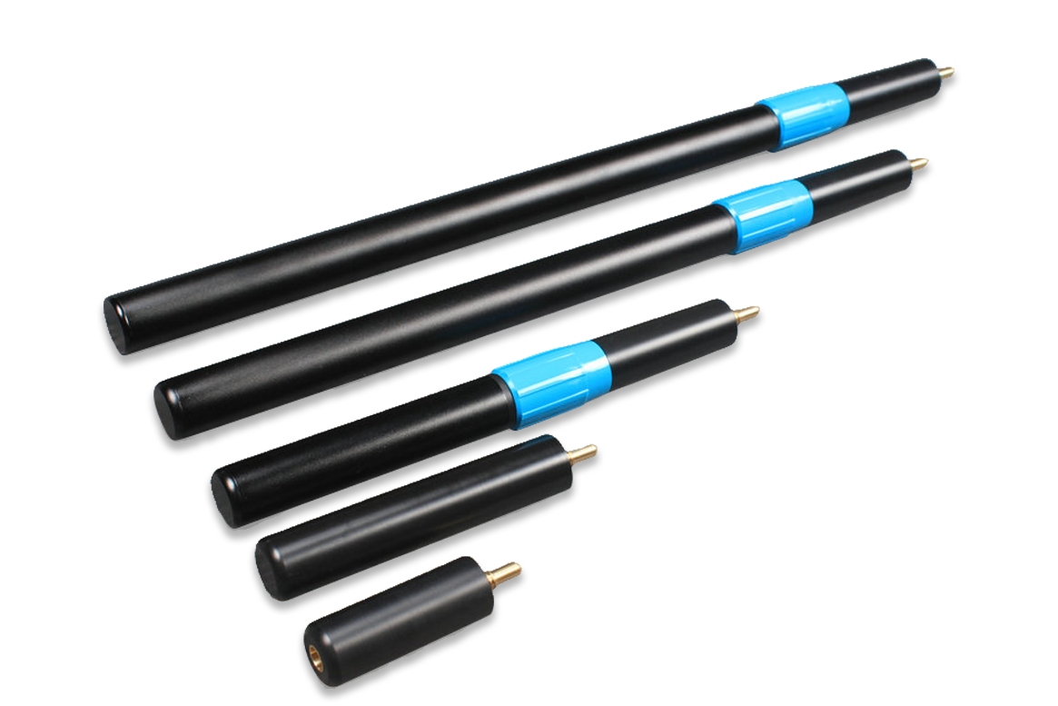 trevor white cues telescopic extension, mini butt - various length