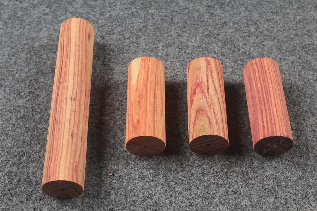 Tulipwood Blanks for Mini Butt Crafting - Raw & Custom Processed Options WOODS CUES