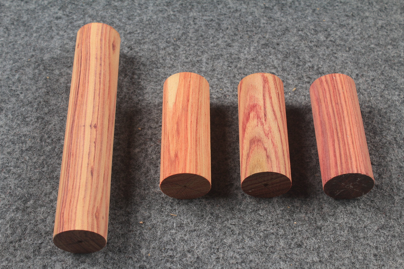 Tulipwood Blanks for Mini Butt Crafting - Raw & Custom Processed Options WOODS CUES